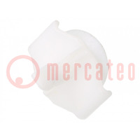 Moulding clip; 10pcs; Mercedes; OEM: 19884881; polyamide; natural