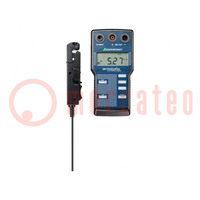 Meter: ampèremeter; digitaal,klem; Ødraad: 5mm; LCD; (2000)