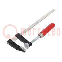 Universal clamp; steel; Grip capac: max.250mm; D: 50mm; polyamide
