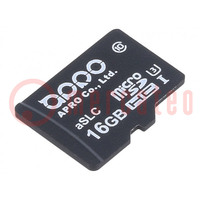 Memory card; industrial; aSLC,microSDHC; 16GB; -25÷85°C; PHANES-F