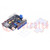 Arduino shield; GPIO; pin strips,pin header,USB A socket