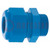 Cable gland; with long thread; PG48; IP68; polyamide; blue; HSK-K
