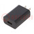 Power supply: switched-mode; mains,plug; 5VDC; 2.1A; 10W; Out: USB