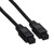 ROLINE IEEE 1394b Kabel, 9/9polig, schwarz, 1,8 m