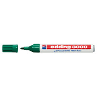 Edding 3000 permanent Marker mit Rundspitze Version: 04 - grün