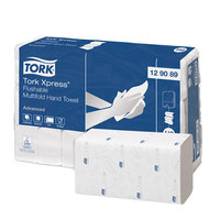 Tork 129089 Xpress schnellauflösende Multifold Handtuch, weiß, 4200 Stk.