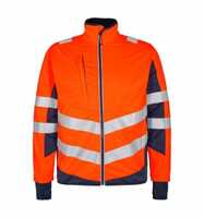 ENGEL Warnschutz Softshell Jacke Safety 1158-237-10165 Gr. 5XL orange/blue ink