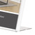 Stojak stołowy / Stojak na karty menu / Stojak L "Tiber" z przegródką na ulotki o długości DIN | 3 mm A3