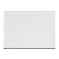 ALBUM PHOTO "WRINKLED", 24 X 17 CM, 36 PAGES BLANCHES, BLANC HAMA