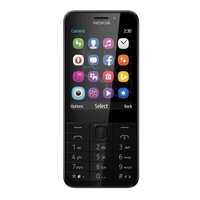 MICROSOFT NOKIA 230 SMARTPHONE DÉBLOQUÉ 2G (ECRAN: 2,8 POUCES - 32 GO - DOUBLE SIM) NOIR