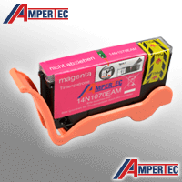 Ampertec Tinte ersetzt Lexmark 14N1070E 100XL magenta