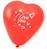 Artikeldetailsicht - Fackelmann 5 Herzluftballons bedruckt 25 cm Latex