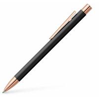 FABER-CASTELL KS Neo Slim Metall Schw., rosegoldfarben