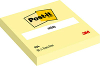 Post-It 654-CY Klebezettel Quadratisch Gelb 100 Blätter Selbstklebend