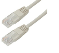 MCL Cat5E, U/UTP, 2m câble de réseau Gris U/UTP (UTP)