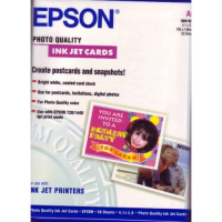 Epson Photo Quality Ink Jet Paper, DIN A6, 144 g/m², 50 Blatt