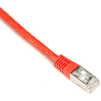 Black Box Cat6, 0.3m kabel sieciowy Czerwony 0,3 m S/FTP (S-STP)