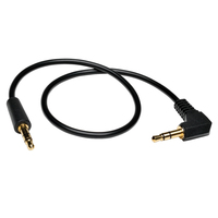 Tripp Lite P312-006-RA audio kábel 1,83 M 3.5mm Fekete