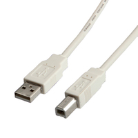 ITB RO11.99.8809 cable USB 1 m USB 2.0 USB A USB B Blanco
