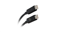 iogear GTC01-BK cable Thunderbolt 1 m 20 Gbit/s Negro