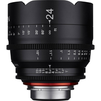 Samyang XEEN 24mm T1.5 Cinema Lens, PL Mount SLR Obiektyw kinowy Czarny