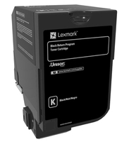 Lexmark 74C00KG toner cartridge 1 pc(s) Original Black