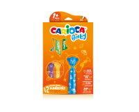 Carioca Teddy Marker 1+ viltstift Extra vet Meerkleurig 12 stuk(s)