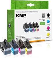 KMP B5V inktcartridge 4 stuk(s) Zwart, Cyaan, Magenta, Geel