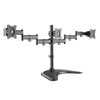 LogiLink BP0051 monitor mount / stand 68.6 cm (27") Metallic Desk