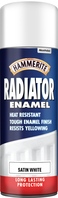 Hammerite Radiator Enamel Satin Aerosol 0.4 L