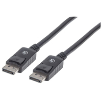 Manhattan 306935 DisplayPort kabel 1 m Zwart