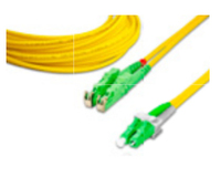Lightwin LDP-09 E2000/APC-LC/APC 20.0 Glasfaserkabel 20 m E-2000 (LSH) OS2 Gelb