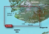 Garmin VEU508S Mapa de lagos y ríos MicroSD/SD