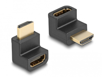 DeLOCK 66458 tussenstuk voor kabels HDMI Type A (Standard) HDMI Type A (Standaard) Zwart
