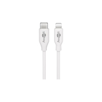 Goobay 39446 lightning cable 1 m White