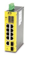 KTI KGS-1060-HP switch Gestionado L2 Gigabit Ethernet (10/100/1000) Negro, Amarillo Energía sobre Ethernet (PoE)