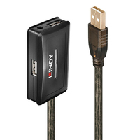 Lindy 42635 hálózati csatlakozó USB 2.0 480 Mbit/s Szürke