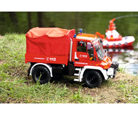 Carson MB Unimog U300 ferngesteuerte (RC) modell Feuerwehrwagen Elektromotor 1:12