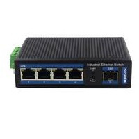 Wantec 3405 Netzwerk-Switch Gigabit Ethernet (10/100/1000) Schwarz, Blau