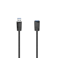 Hama 00200628 USB-kabel 1,5 m USB A Zwart