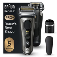 Braun Series 9 Pro+ 9565cc Wet & Dry Máquina de afeitar de láminas Recortadora Metálico