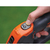 Black & Decker STC1820EPC desbrozadora/bordeadora 28 cm Batería Negro, Cromo, Naranja