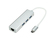 ProXtend USBC-ETHUSB3X3-S notebook dock & poortreplicator Bedraad USB 3.2 Gen 1 (3.1 Gen 1) Type-C Zilver