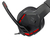 REDRAGON H220-LED słuchawki/zestaw słuchawkowy Przewodowa Opaska na głowę Gaming USB Typu-A Czarny, Czerwony
