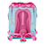 Herlitz SoftLight Plus GreenLine Pink Bubbles Schulranzen-Set Mädchen Polyester Blau, Pink
