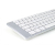 Mobility Lab ML300900 Tastatur Bluetooth AZERTY Französisch Silber