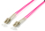 Equip 255511 câble de fibre optique 1 m LC OM4 Violet