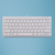R-Go Tools Compact R-Go Tastatur AZERTY (BE), verkabelt, weiß