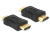 DeLOCK 65508 cambiador de género para cable HDMI Negro