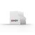 Lindy 40478 clip sicura Bloccaporte + chiave SD card Bianco Acrilonitrile butadiene stirene (ABS)